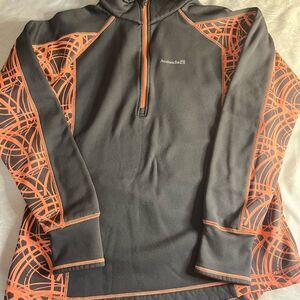 Avalanche Gray and Orange Pullover woman’s size xl